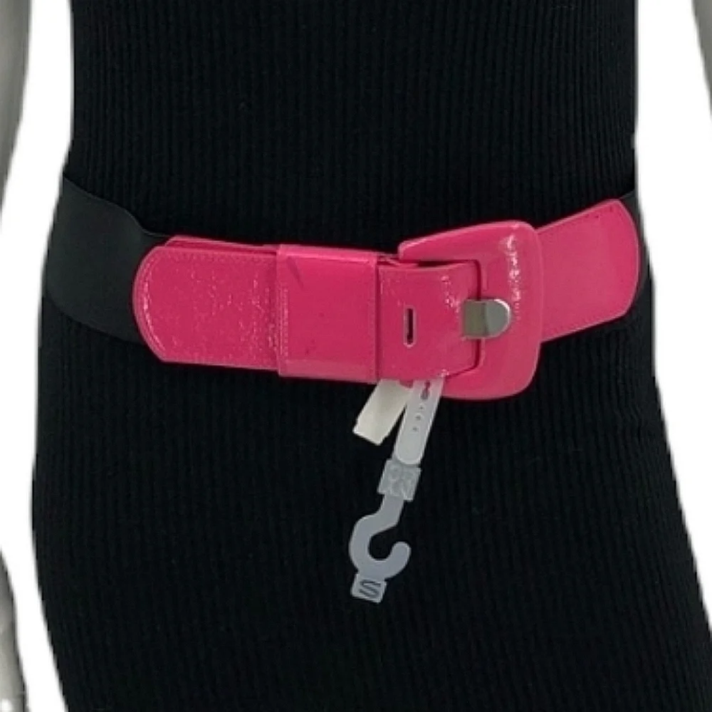 New York & Company Women's 8/M Hot Pink Belt